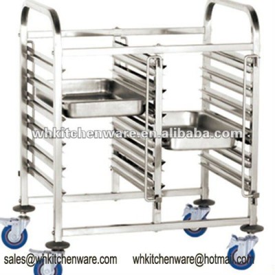 Stainless Steel tray trolley