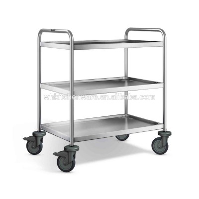 Quality and good price foldable food service trolley metal tea trolley with good price