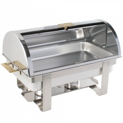 Deluxe  guangzhou Roll Top  chafing dishes