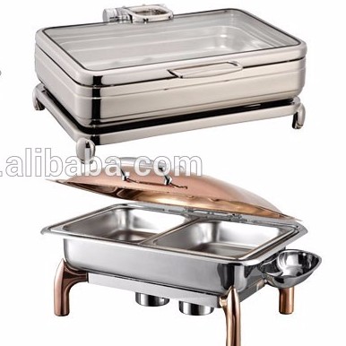 roll top induction chafing dish, luxury chafer