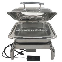 Stainless steel induction Hydraulic hinge Chafer catering product